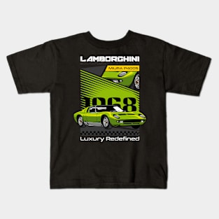 Classic Miura Supercar Kids T-Shirt